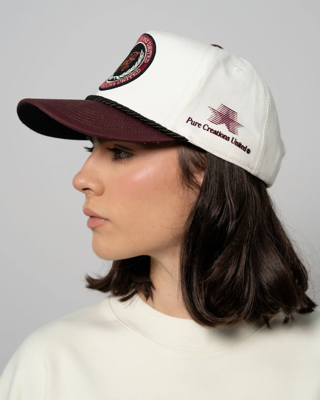STILL HUNGRY BURGUNDY CAP