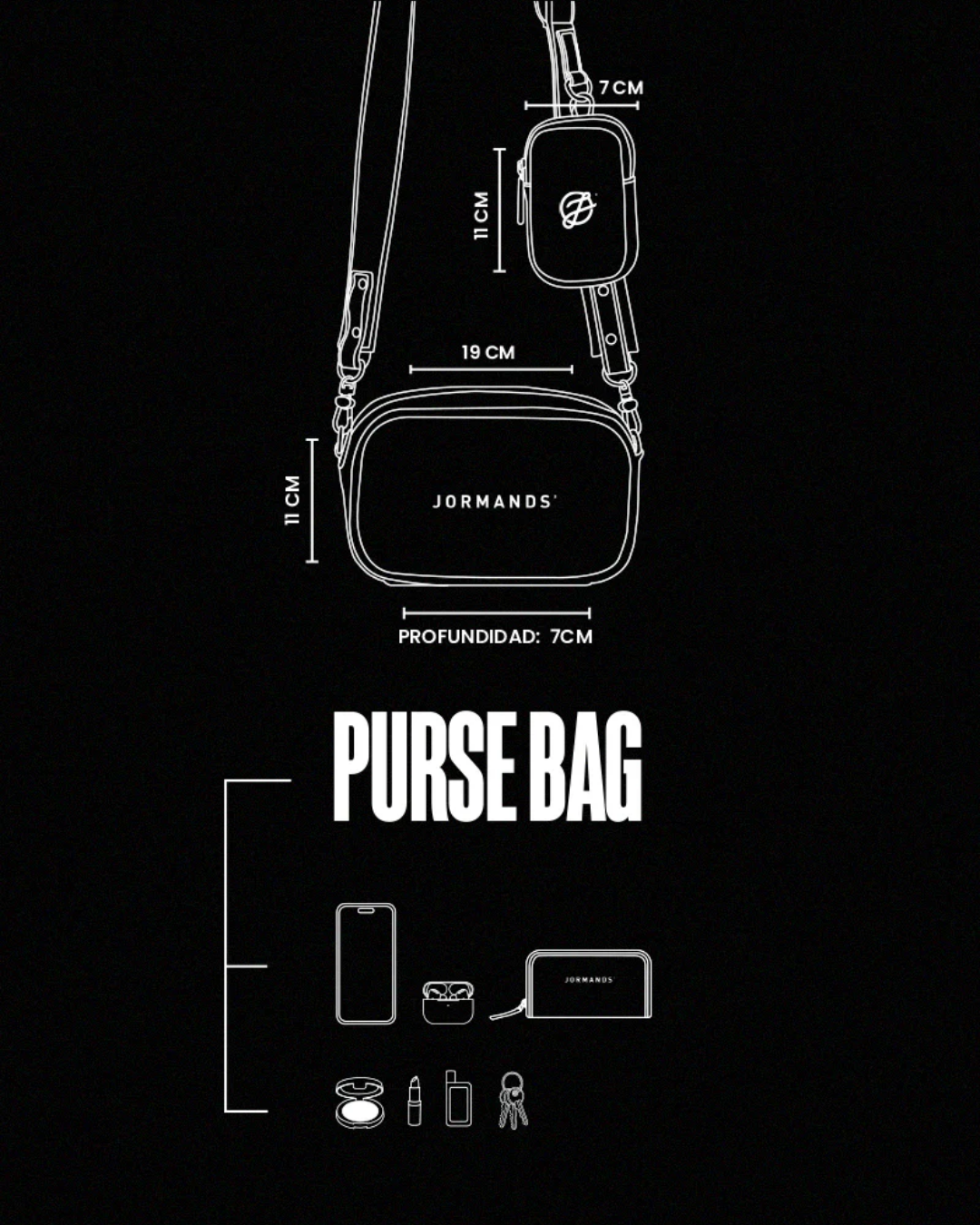 BONE PURSE BAG