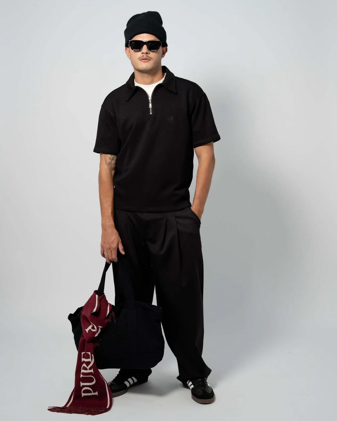 STILL HUNGRY BLACK POLO