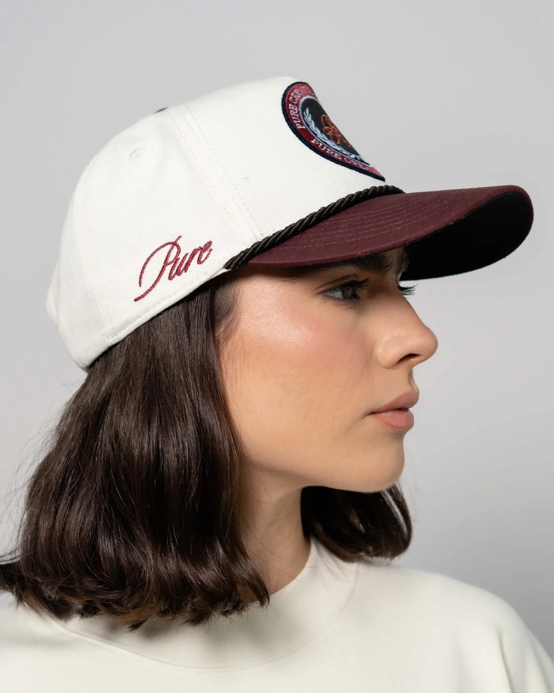 STILL HUNGRY BURGUNDY CAP