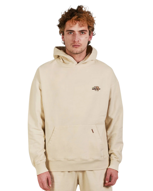 HOODIE BASIC UNISEX / CREAM - CIAMPINO