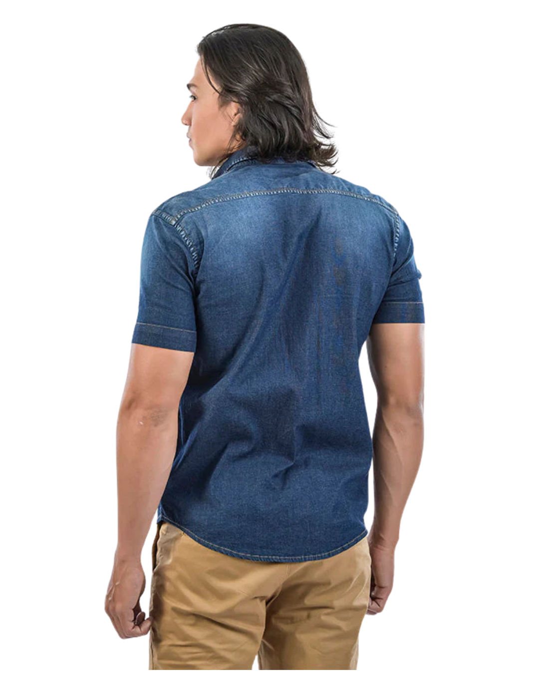 CAMISA MANGA CORTA DENIM  - ROOTT+CO / RHCA-88030
