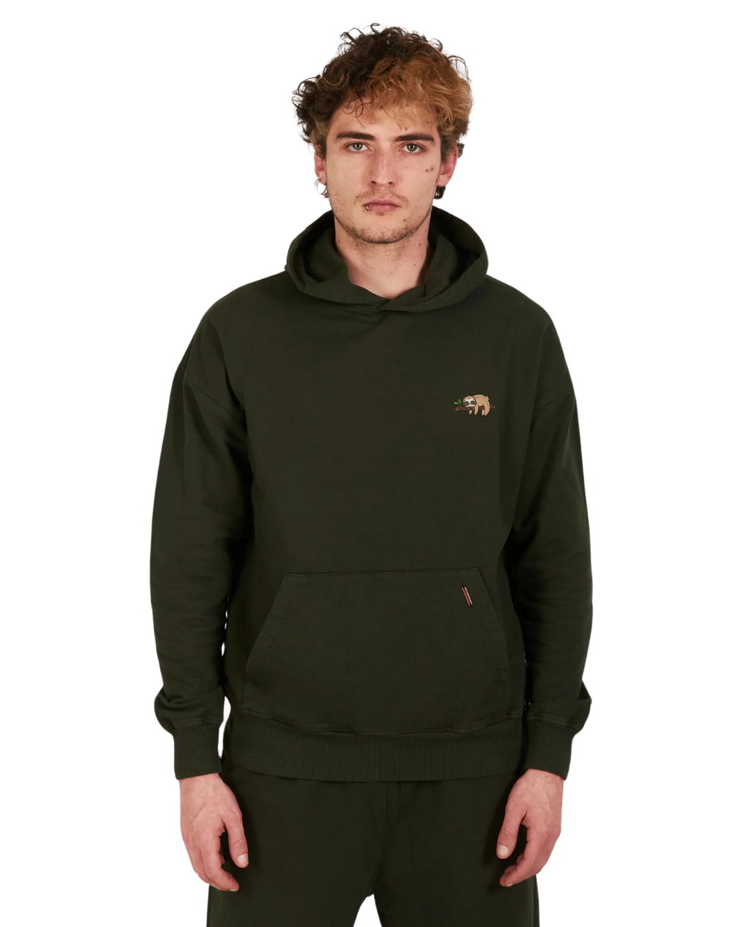 HOODIE BASIC UNISEX / VERDE - CIAMPINO