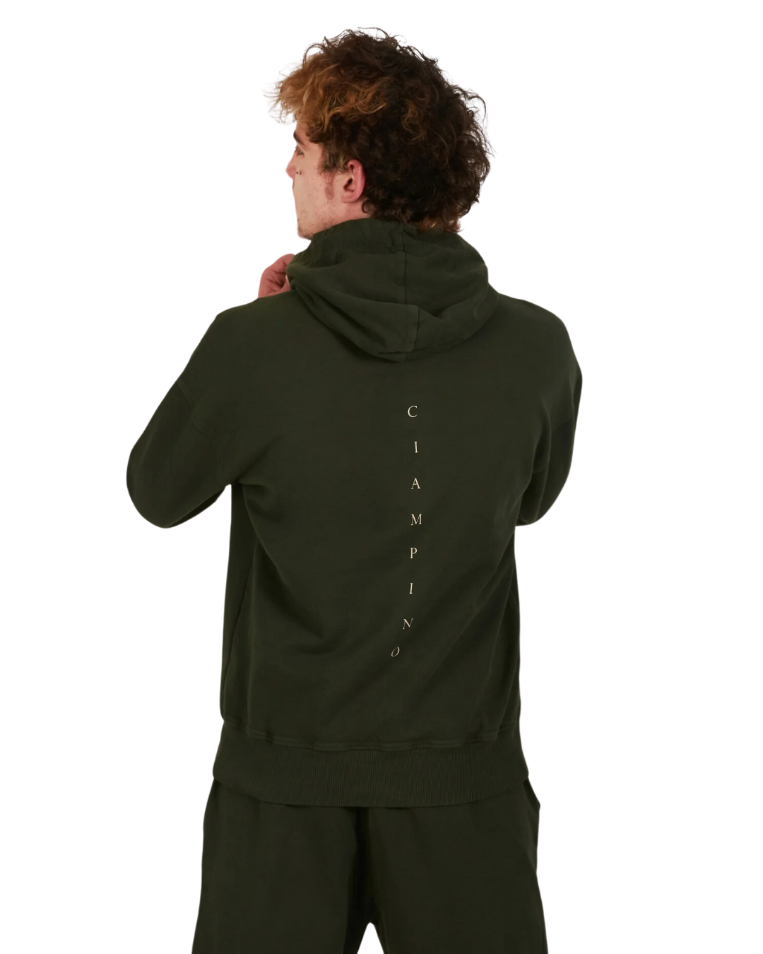 HOODIE BASIC UNISEX / VERDE - CIAMPINO