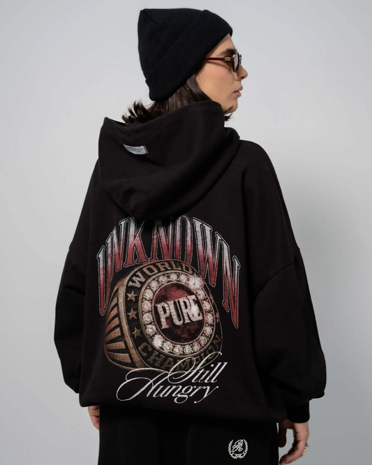 STILL HUNGRY BLACK HOODIE