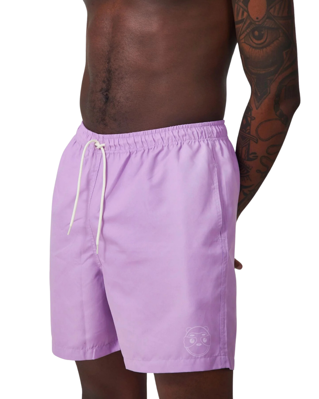 SHORT DE BAÑO LILA - CIAMPINO