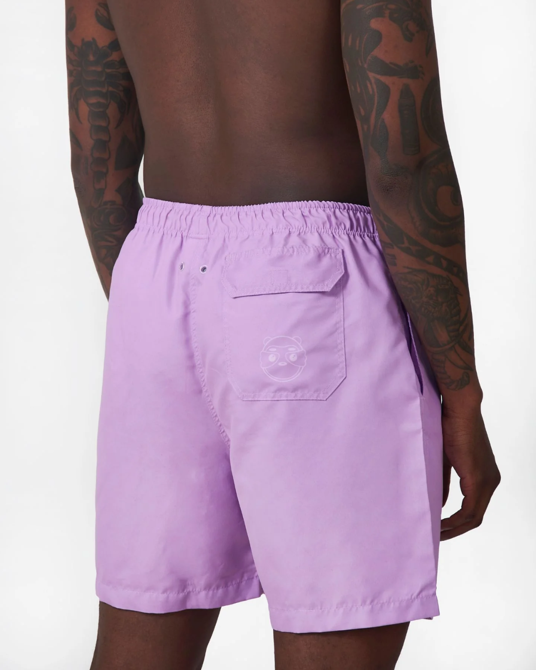 SHORT DE BAÑO LILA - CIAMPINO