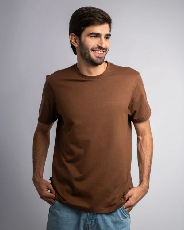 CAMISETA CLASICA CAFÉ
