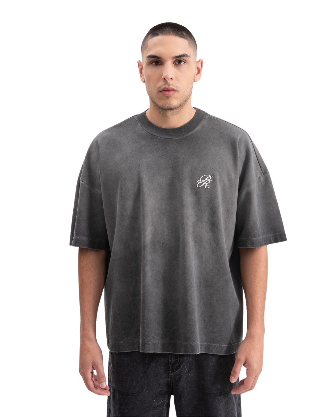 KNOCKOUT ACID GRAY T-SHIRT