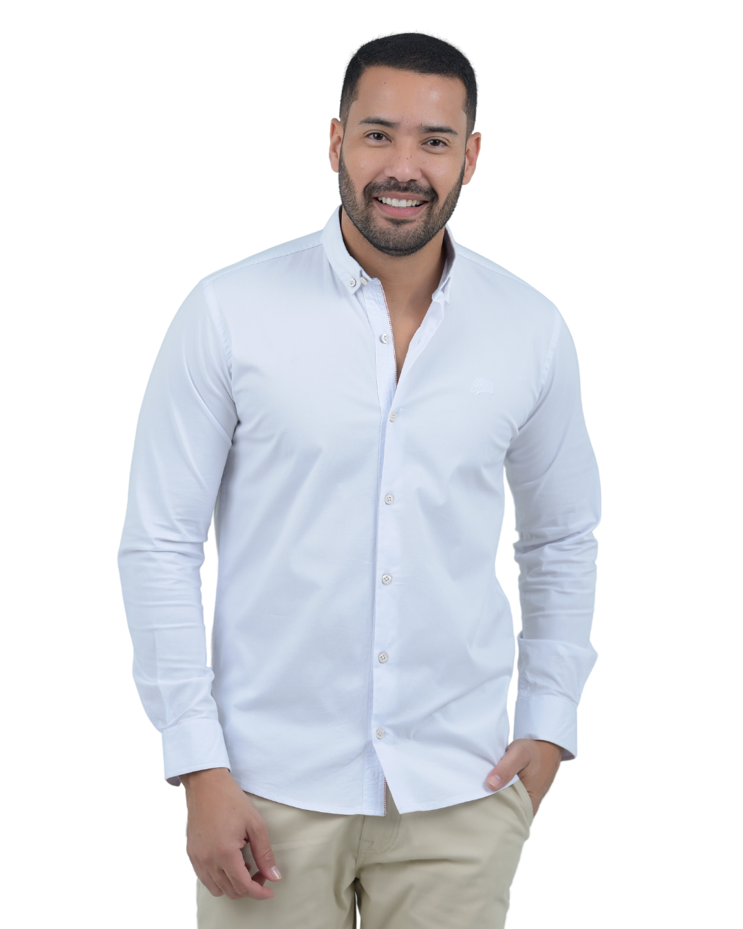 CAMISA BASICA BLANCA - BLUE INC