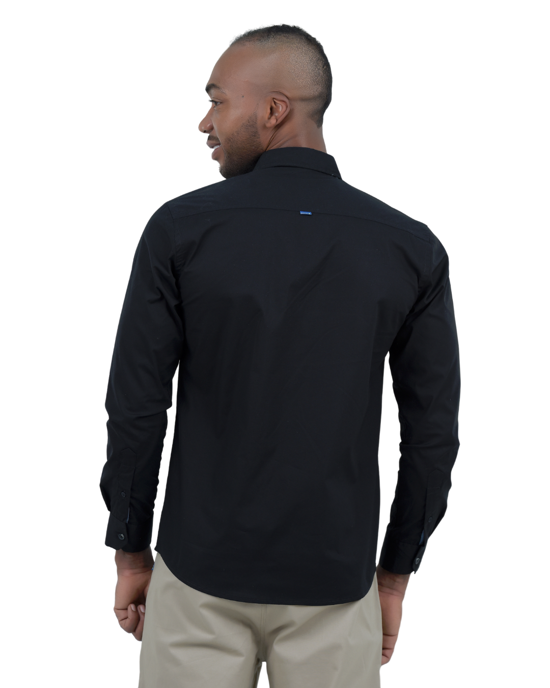 CAMISA BASICA NEGRA - BLUE INC