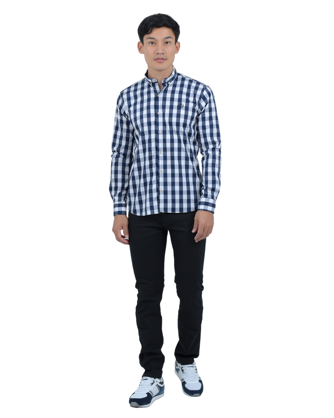 CAMISA CUADROS - BLUE INC