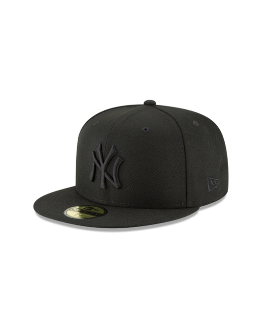 YANKEES MLB All Black - NEW ERA 5950