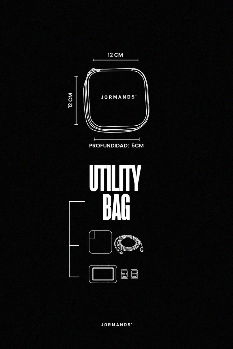 BLACK UTILITY BAG